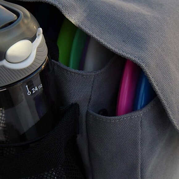 media_c94f51a2-3814-47ee-8e91-  Disc Golf Bag | Fits 6-10 Discs + Bottle | Disc Golf Bag Set | Small Golf Bag